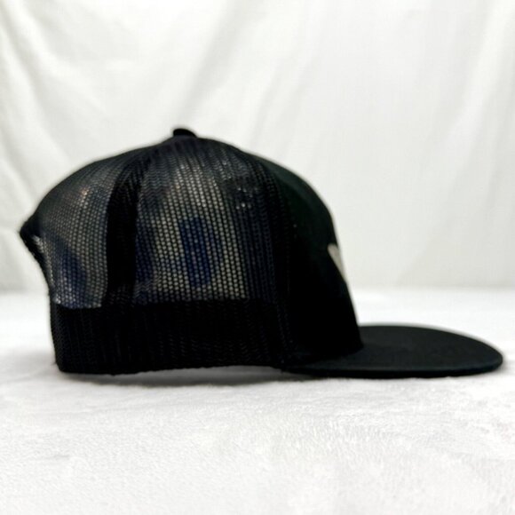 Art Class Butterfly Snapback Meshback Trucker Cap Hat Black - Picture 3 of 11